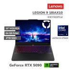 LAPTOP LEGION 9 18IAX10 ULTRA 9-275HX 64GB DDR5 2TB SSD T VIDEO RTX 5090 24GB 18" WQUXGA FREEDOS (83EY000PLM)