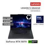 LAPTOP GAMER LENOVO LEGION 5 15IAX10 ULTRA 7 255HX 16GB 1TB SSD GEFORCE RTX 5070 8GB 15.1 WQXGA WINDOWS 11 (83F00006US)