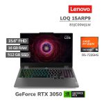 LAPTOP GAMER LENOVO LOQ 15ARP9 R5-7235HS 16GB 512GB SSD GEFORCE RTX 3050 6GB 15.6 FHD 144HZ FREEDOS (83JC00MJLM)