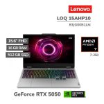 LAPTOP GAMER LENOVO LOQ 15AHP10 R7-250 16GB 512GB RTX 5050 8GB 15.6" FHD WINDOWS 11 (83JG00B1LM)
