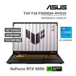 LAPTOP GAMER ASUS TUF F16 FX608JH-RV010 I5-13450HX 16GB 512GB SSD GEFORCE RTX 5050 8GB 16" WUXGA 144HZ WINDOWS 11 (90NR0MH1-M00210)