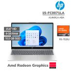 LAPTOP HP 15-FC0071LA RYZEN 5-7520U 8GB DDR5 512GB SSD 15.6 HD WINDOWS 11 (A14MXLA)