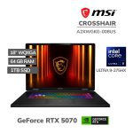 LAPTOP GAMER MSI CROSSHAIR A2XWGKG-008US ULTRA 9 275HX 64GB 1TB SSD T VIDEO RTX 5070 8GB 18" WQXGA WINDOWS 11
