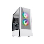 CASE GAMER ANTRYX RX 460 MESH WHITE ( AC-RX460MW ) SIN FUENTE | VIDRIO TEMPLADO | LED-ARGB - Imagen 2