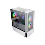 CASE GAMER ANTRYX RX 460 MESH WHITE ( AC-RX460MW ) SIN FUENTE | VIDRIO TEMPLADO | LED-ARGB - Imagen 4