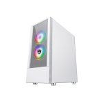 CASE GAMER ANTRYX RX 460 MESH WHITE ( AC-RX460MW ) SIN FUENTE | VIDRIO TEMPLADO | LED-ARGB - Imagen 6