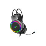 AUDIFONO GAMER AULA MOUNTAIN ( S608 ) BLACK | LED-RGB - Imagen 3