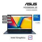 LAPTOP ASUS VIVOBOOK 15 X1504VA-BQ4609 CORE 5-120U 16GB 512GB SSD 15.6 FHD FREEDOS