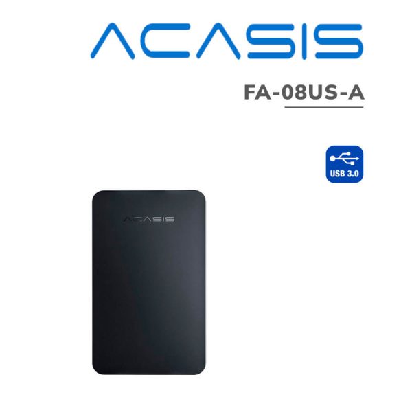 CASE PARA DISCO ACASIS USB 3.0 - 2.5 SATA/ SSD (FA-08US-A)