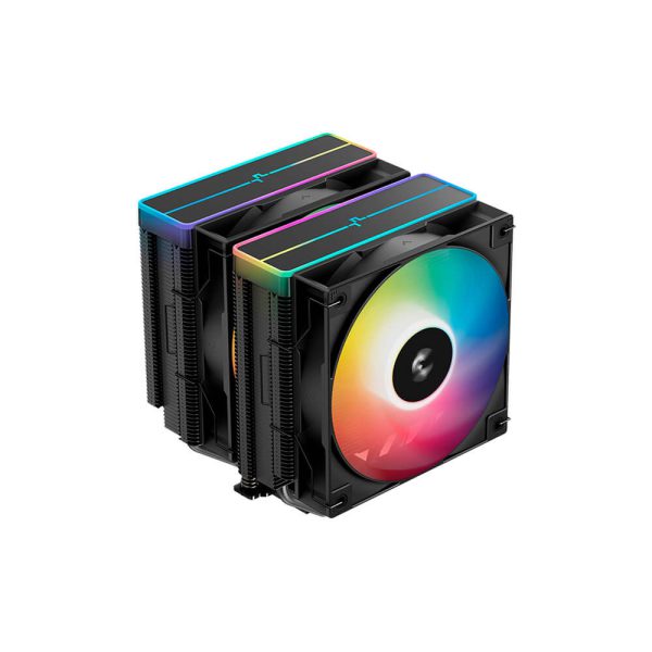 COOLER PARA PROCESADOR DEEPCOOL AG620 BK ARGB V2 (R-AG620-BKAMMN-GJD)