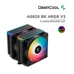 COOLER PARA PROCESADOR DEEPCOOL AG620 BK ARGB V2 (R-AG620-BKAMMN-GJD)