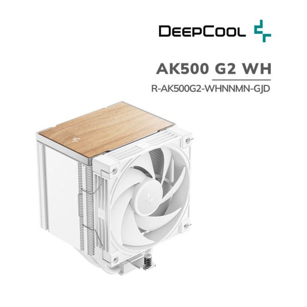 COOLER PARA PROCESADOR DEEPCOOL AK500 G2 WH (R-AK500G2-WHNNMN-GJD) WHITE