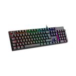 KIT GAMER ANTRYX GC-3100 X3 BLACK (AGC-3100X3KBL-SP) TECLADO + MOUSE + AUDIFONO | SWITCH AZUL