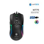 MOUSE GAMER ANTRYX M770 (RGM-M770K) 12800DPI | LED-RGB