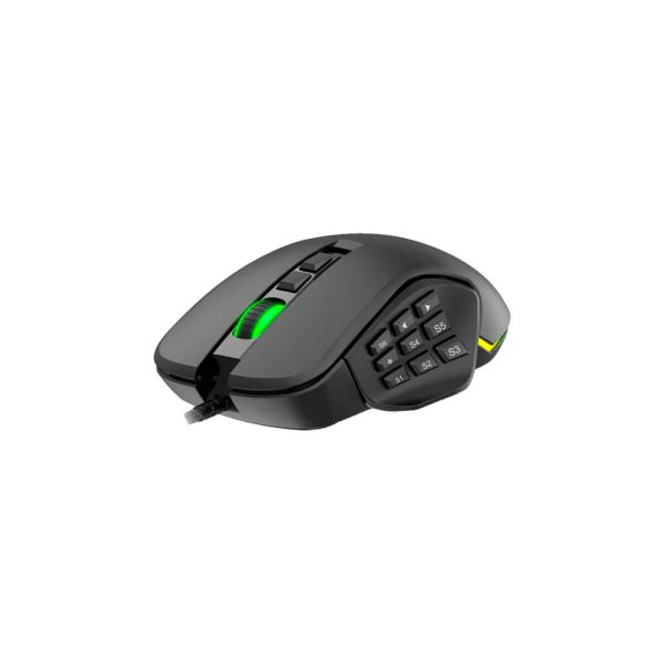 MOUSE GAMER ANTRYX XCALIBUR CHROME STORM ( AGM-CS7500K ) DPI 16400 | LED-RGB