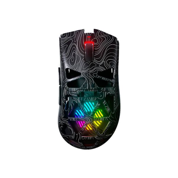 MOUSE GAMER AULA WIND (SC620) BLACK LINES | WIRED - BT - WIRELESS | 12000DPI | PIXART 3311 | LED-RGB