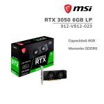 TARJETA DE VIDEO MSI RTX 3050 6GB LP (912-V812-023) LOW PROFILE | 96 BITS