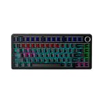 TECLADO GAMER AULA F75 (F75) WIRED | BLACK | SWITCH RED | LED-RAINBOW