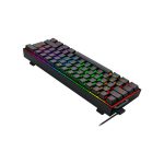 TECLADO GAMER REDRAGON FIZZ MAGNETIC+ (K617RGB-MP SP) SWITCH MAGNETIC ULTRAMAG | LED-RGB