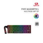 TECLADO GAMER REDRAGON FIZZ MAGNETIC+ (K617RGB-MP SP) SWITCH MAGNETIC ULTRAMAG | LED-RGB