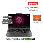 LAPTOP GAMER LENOVO LOQ 15ARP9 RYZEN 5-7235HS 12GB 512GB GEFORCE RTX 3050 6GB 15.6″ FHD WINDOWS 11 (83JC005RLM)