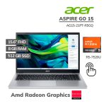 LAPTOP ACER ASPIRE GO 15 AG15-21PT-R5GQ RYZEN 5-7520U 8GB 512GB SSD 15.6 FHD TOUCHSCREEN WINDOWS 11 (NX.JJJAA.004)