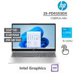 LAPTOP HP 15-FD0153DX I3-1315U 8GB DDR4 256GB SSD 15.6 HD TOUCHSCREEN WINDOWS 11 (C20BPUA-ABA)