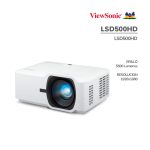 PROYECTOR VIEWSONIC LSD500HD ( LSD500HD ) FHD 1920X1080 | 5500 LUMENES