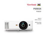 PROYECTOR VIEWSONIC PS502X ( PS502X ) XGA 1024X768 | 4000 LUMENES