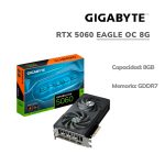 TARJETA DE VIDEO GIGABYTE RTX 5060 8GB EAGLE OC ( GV-N5060EAGLE OC-8GD ) 128 BITS