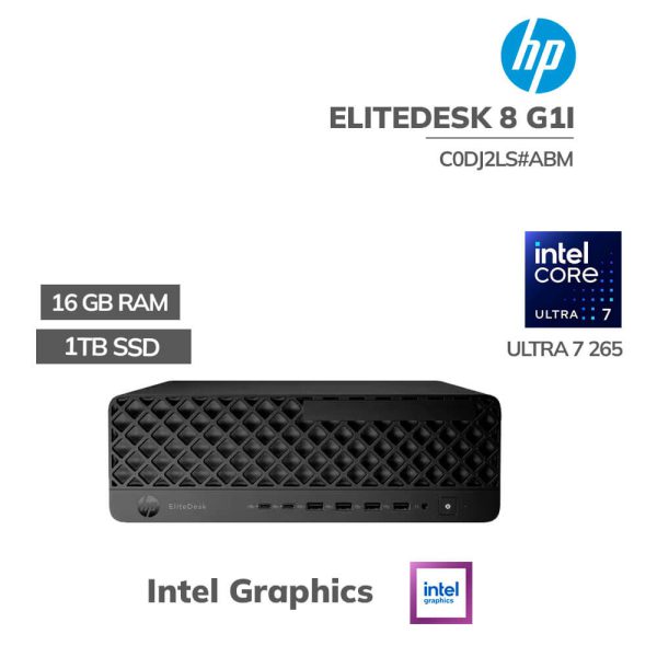 COMPUTADORA HP ELITEDESK 8 G1I ULTRA 7 265 16GB DDR5 1TB SSD (C0DJ2LS#ABM)