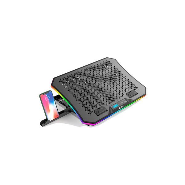 COOLER PARA LAPTOP TEROS (TE-7130N) 10" - 19" | 3 FAN 11CM | LED-RGB
