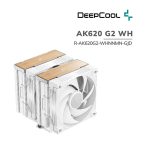 COOLER PARA PROCESADOR DEEPCOOL AK620 G2 WH (R-AK620G2-WHNNMN-GJD) WHITE