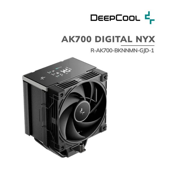 COOLER PARA PROCESADOR DEEPCOOL AK700 DIGITAL NYX (R-AK700-BKNNMN-GJD-1)