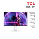 MONITOR TCL 24" (24G54) PANEL VA MINI-LED | 100HZ - 5 MS | FULL HD 1920 X 1080 | HDMI - VGA