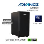 WORKSTATION ADVANCE WO1470 INTEL CORE ULTRA 7 265K 16GB DDR5 500GB SSD RTX 3060 12GB (WO1470 CU7 265K)