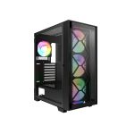 CASE MONTECH AIR 1000 PREMIUM S/FUENTE|LED-RGB|VIDRIO/MESH|NEGRO - Imagen 2