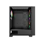 CASE MONTECH AIR 1000 PREMIUM S/FUENTE|LED-RGB|VIDRIO/MESH|NEGRO - Imagen 4