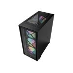 CASE MONTECH AIR 1000 PREMIUM S/FUENTE|LED-RGB|VIDRIO/MESH|NEGRO - Imagen 7