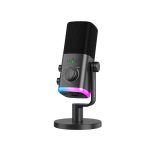 MICROFONO FIFINE AM9 AMPLIGAME ( AM9 ) BLACK | XLR DINAMICO | LED-RGB - Imagen 2