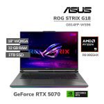 LAPTOP GAMER ASUS ROG STRIX G18 G814FP-WS96 RYZEN 9 9955HX 32GB 1TB SSD GEFORCE RTX 5070 8GB 18 WQXGA 240HZ WINDOWS 11