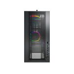 CASE MONTECH SKY TWO BLACK ( SKY TWO-B ) S/ FUENTE | VIDRIO TEMPLADO | LED-ARGB - Imagen 7