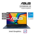 LAPTOP ASUS VIVOBOOK 15 X1502VA-BQ903W CORE I5-13420H 8GB DDR4 512GB SSD 15.6 FHD WINDOWS 11