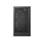 CASE MONTECH X3 GLASS BLACK S/FUENTE|VIDRIO TEMPLADO|LED-RGB|NEGRO - Imagen 7