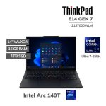 LAPTOP LENOVO THINKPAD E14 GEN 7 ULTRA 7-255H 16GB 1TB SSD 14" WUXGA WINDOWS 11 PRO (21SY000WLM)