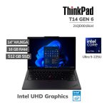 LAPTOP LENOVO THINKPAD T14 GEN 6 ULTRA 5-225U 16GB DDR5 512GB SSD 14 WUXGA WINDOWS 11 PRO (21QD0019LM)