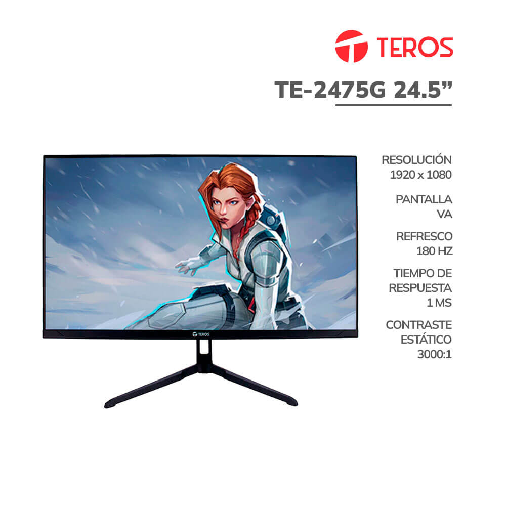 monitor-gamer-teros-24.5-te-2475g-panel-va-180hz-1ms-hdmi-dp-pc-speed MONITOR GAMER TEROS 24.5" (TE-2475G) PANEL VA| 180HZ/ 1MS| HDMI- DP