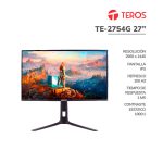 MONITOR GAMER TEROS 27" (TE-2754G) PANEL IPS QHD| 200HZ/ 1MS| HDMI- DP