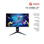 MONITOR GAMER TEROS 27" (TE-2788G) CURVO| PANEL VA| 200HZ/ 1MS| HDMI- DP