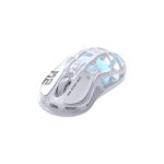MOUSE GAMER GRAVASTAR MERCURY M2 OPALINE WHITE (M2-WHT) WIRED - BT - WIRELESS | SENSOR PAW3395DM - 26K DPI | LED-RGB